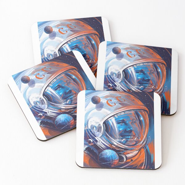 Item preview, Yuri Gagarin - First Man in Space - Soviet Cosmonaut designed and sold by VintagePeople.