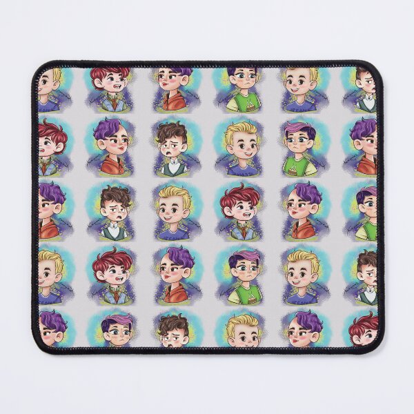 Item preview, Cartoon Boys Bust Drawing Pattern designed and sold by Missing In Art.