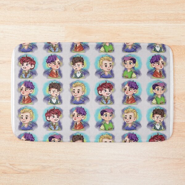 Item preview, Cartoon Boys Bust Drawing Pattern designed and sold by Missing In Art.