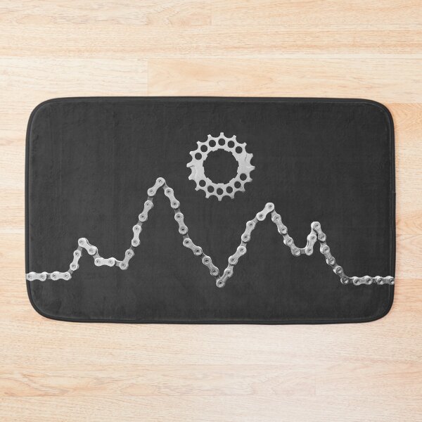 Item preview, Bike Chain Mountains designed and sold by Normandie Rainwater.