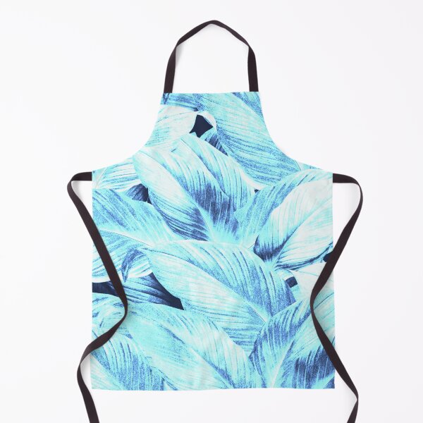 Item preview, Delicate azure blue leaves pattern designed and sold by fowons.
