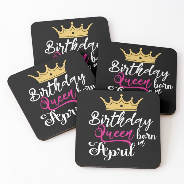 Item preview, Birthday Queen born in April with crown designed and sold by Rsagur12.
