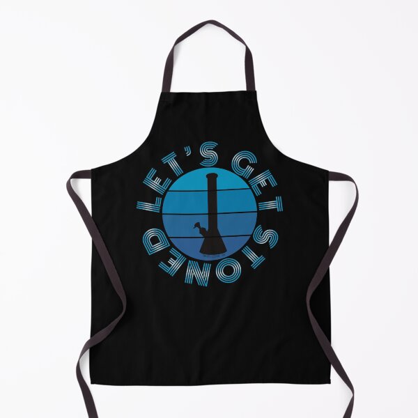 Item preview, Let’s get stoned-Bong (Blue Retro Sunset)-Stoner-Weed-Pot-Bud-Cannabis-Marijuana-420 designed and sold by YomeHayin.