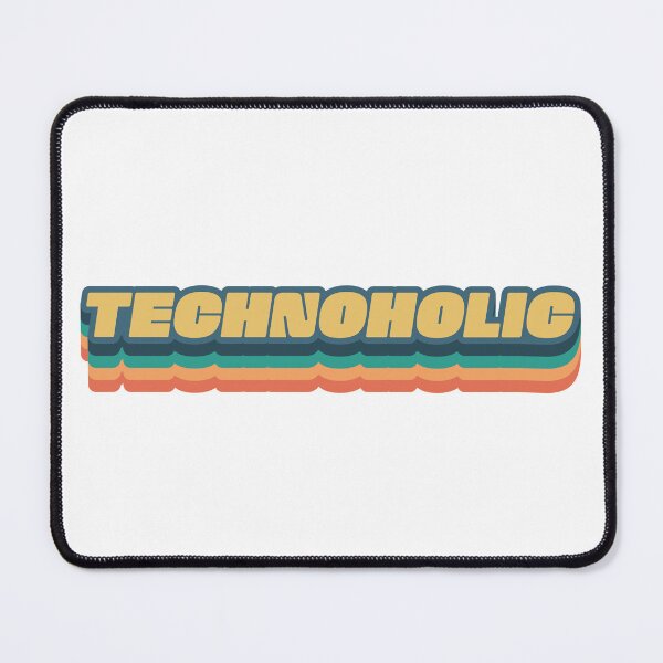 Item preview, TECHNOHOLIC RETRO TECHNO designed and sold by ajmatos.