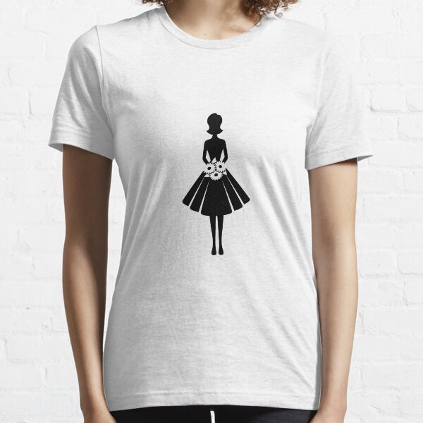 A woman with flowers Essential T-Shirt