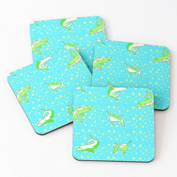 Item preview, Shark Seamless Pattern Ocean Design For Kids and Adults designed and sold by WonkaDunkaDunk.