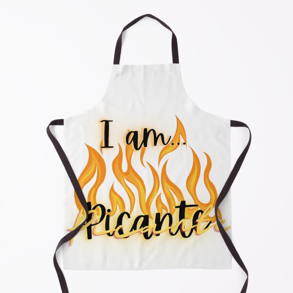 Item preview, I Am Picante in white, Glowing Embers, Heat and Spice, I am Caliente, Spanish, Español designed and sold by BeatyinChaos.