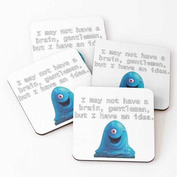 Item preview, I may not have a brain, gentlemen, but I have an idea, Monsters vs Aliens designed and sold by ergushev-sl.