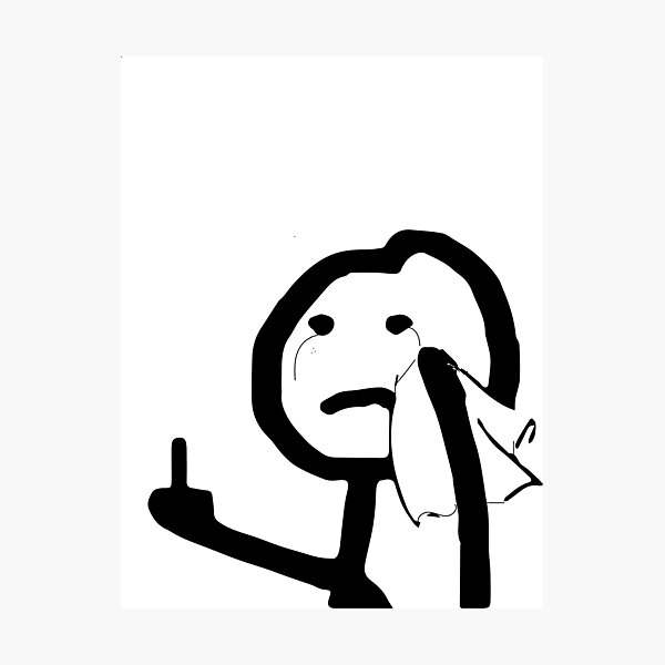 Meme on X: stickman finger  / X