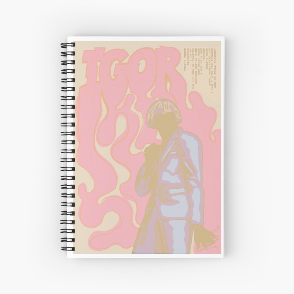 Cuaderno de espiral «Diseño IGOR, Pastel» de lunasartspace | Redbubble