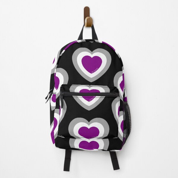 Item preview, Heart Flagging Asexual Pride Colors designed and sold by barronangMedia.