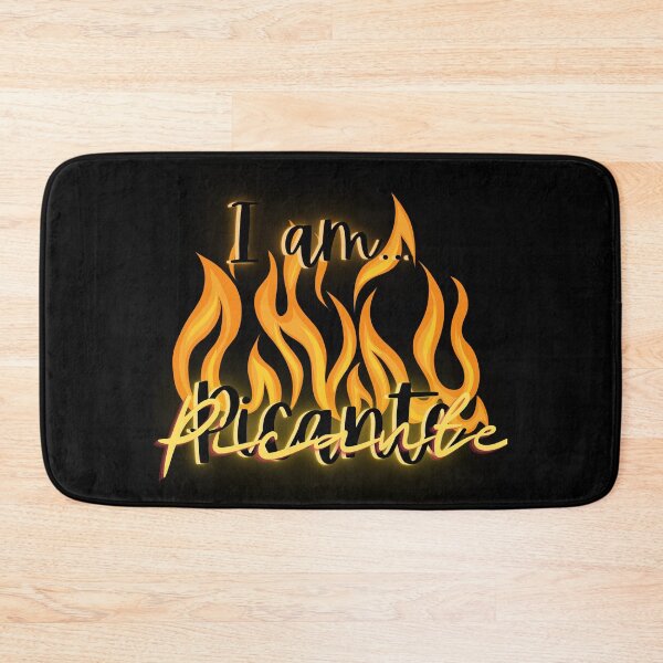 Item preview, I Am Picante in black, Glowing Embers, Heat and Spice, I am Caliente, Spanish, Español designed and sold by BeatyinChaos.