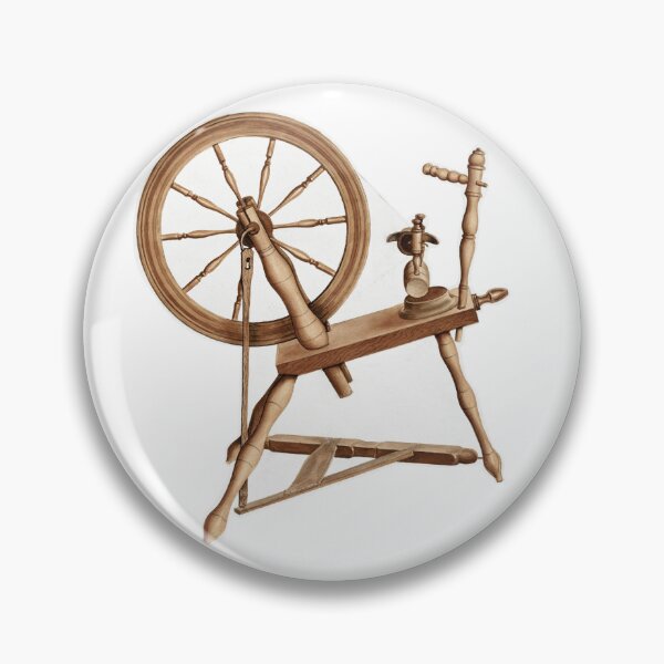 Item preview, Old Vintage Spinning Wheel for Handspinners designed and sold by DSeller.