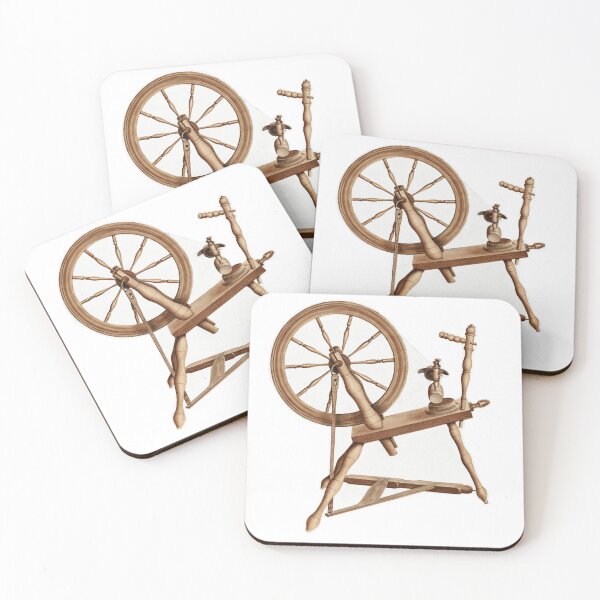 Item preview, Old Vintage Spinning Wheel for Handspinners designed and sold by DSeller.