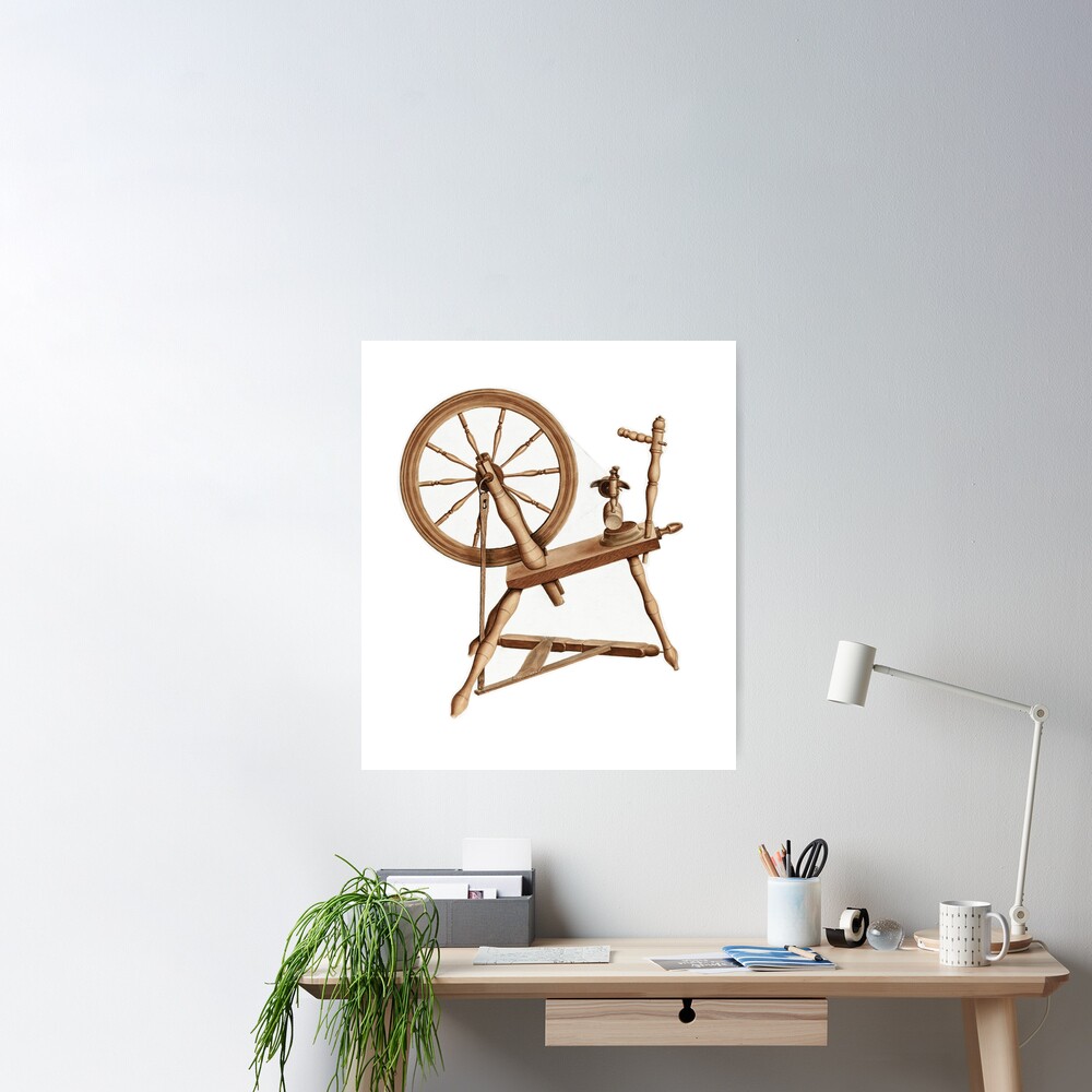 Yarn Spinning Wheel Art Prints for Sale - Fine Art America