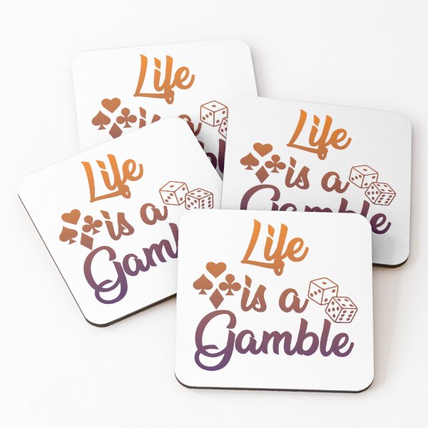 Item preview, Live is a gamble designed and sold by DZ-Merch.