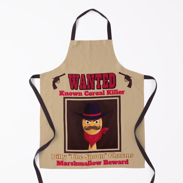 Item preview, Cereal Killer Spoon wild west wanted poster designed and sold by Give Me that Pencil.