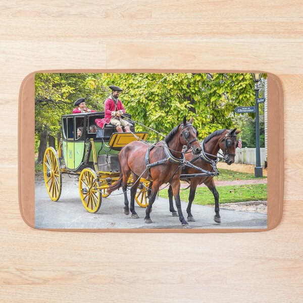 Item preview, USA. Virginia. Colonial Williamsburg. Horse-drawn Carriage.  designed and sold by vadim19.