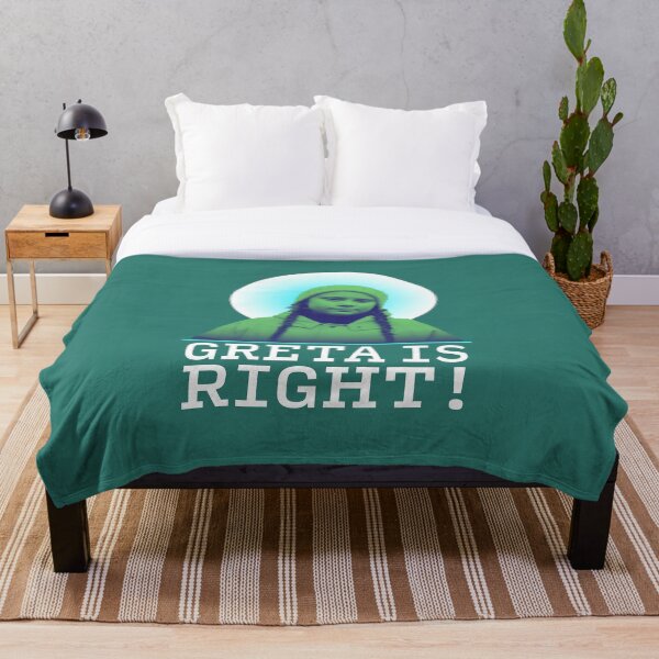 Item preview, Greta Thunberg is Right! designed and sold by Normandie Rainwater.