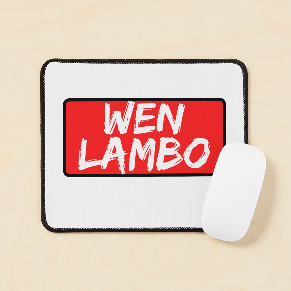 Wen Lambo - Funny Crypto/NFTs Quote. NFT Humor, Crypto Meme 