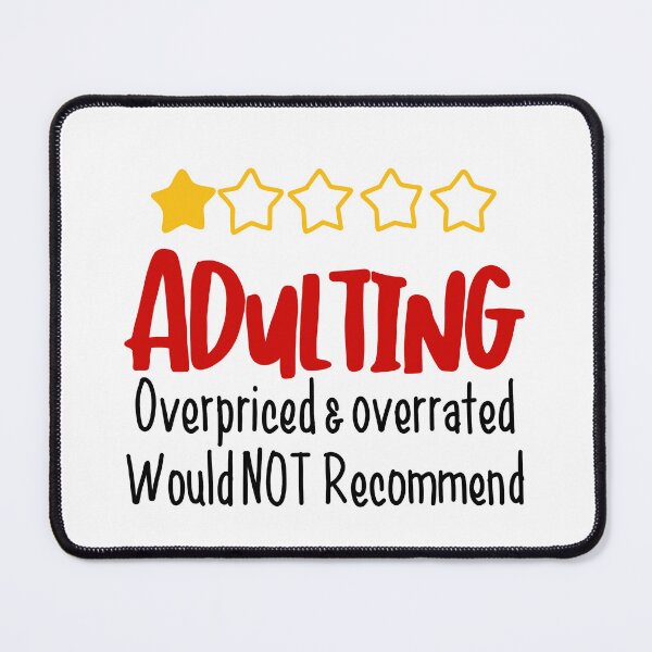 Item preview, Adulting sucks designed and sold by StickersByKell.