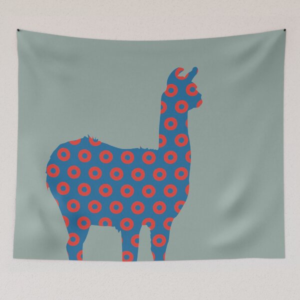 Item preview, Phish Llama Donuts designed and sold by Normandie Rainwater.