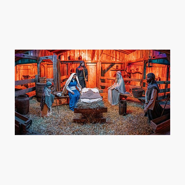 Item preview, The Holiday Nativity Christmas Scene Birth Of Jesus designed and sold by DaveFilm.
