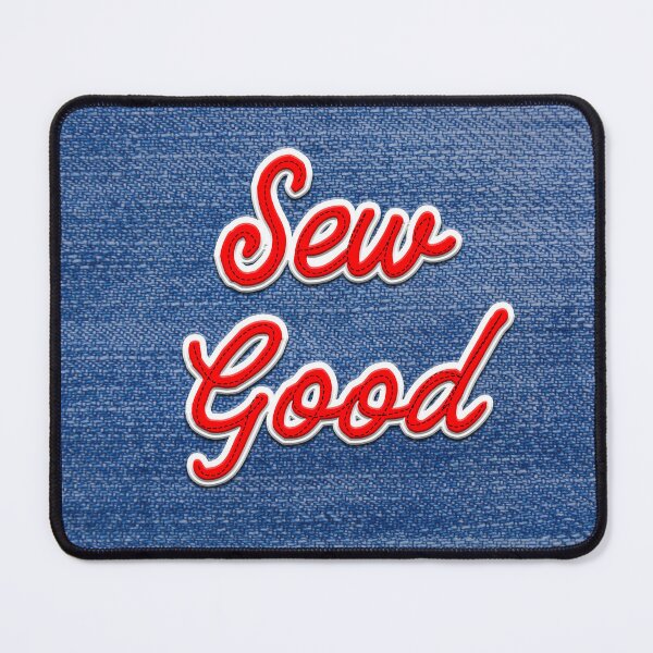 Item preview, Sew Good Denim Sewing Patch designed and sold by KTSubz Faith & Fun Designs.
