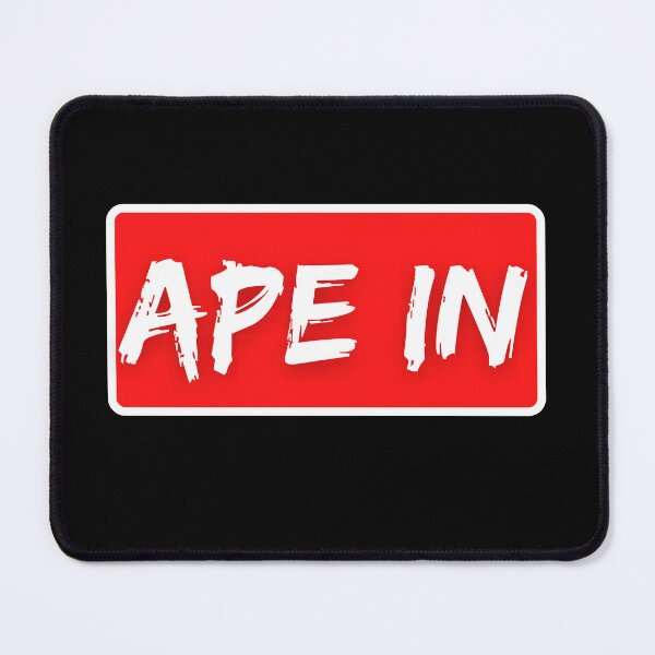Item preview, Ape In - NFT Quote, NFT Humor, NFT Lovers designed and sold by nft-millionaire.