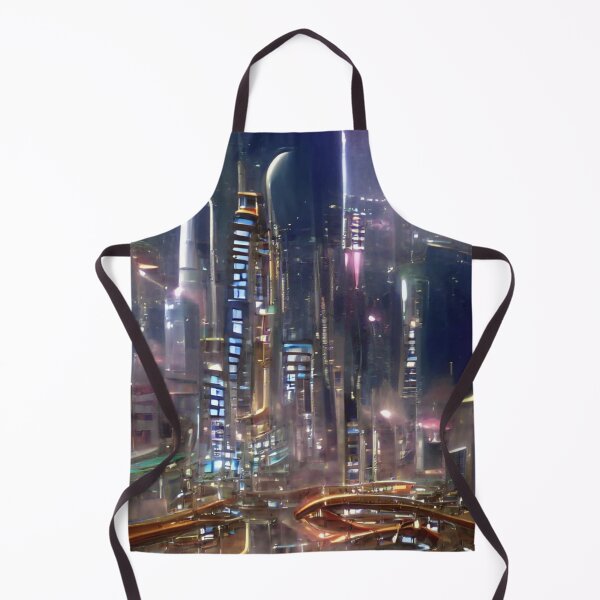 Item preview, Futuristic City In Space designed and sold by banjoe47.