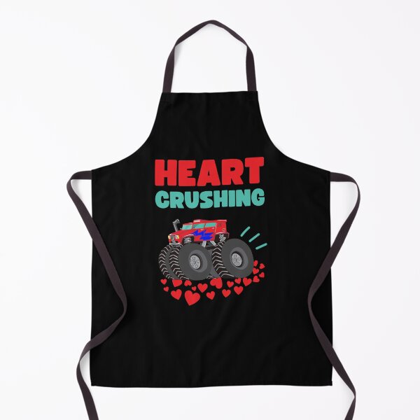 Item preview, Kids and Toddlers Monster Truck Heart Crushing Valentines Day designed and sold by appareltolove.