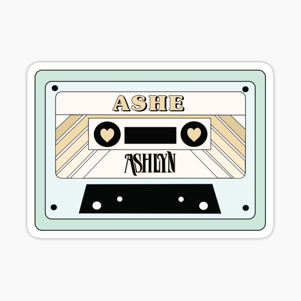 ASHLYN CASSETTE Sticker