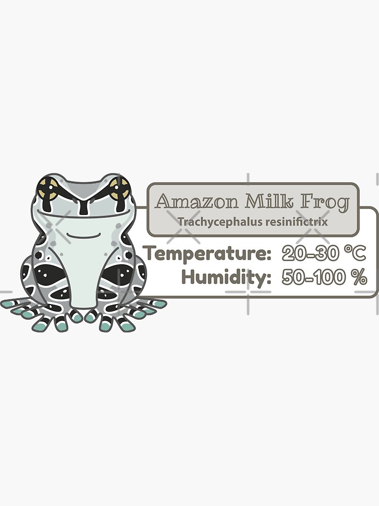 1 Pc Vinyl Frog Sticker Sheet, Tree Frog Stickers, Pacman Frog