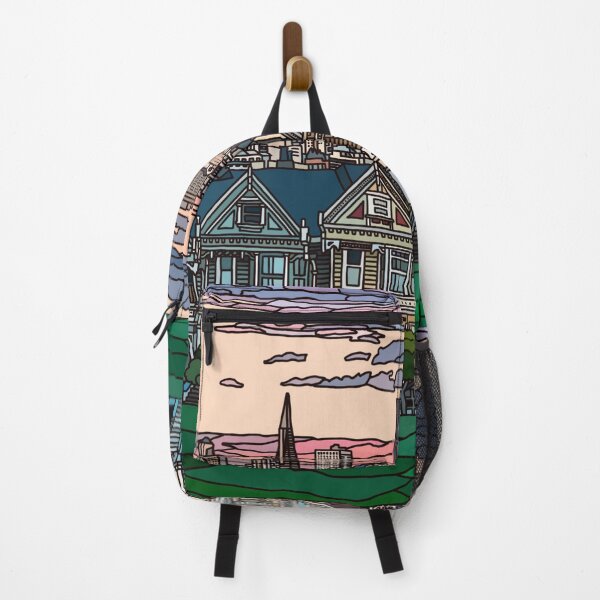 Item preview, San Francisco Painted Ladies designed and sold by lalashellsArt.