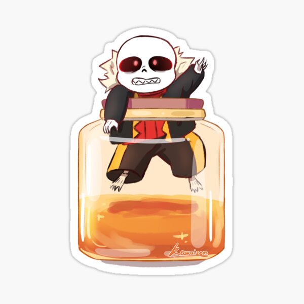 Horror Sans Bitty Postcard for Sale by MoonRushers