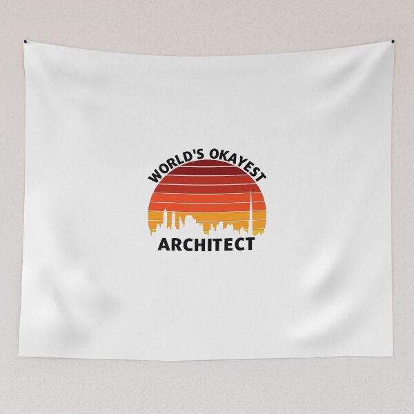 Item preview, World's Okayest Architect designed and sold by connortees.