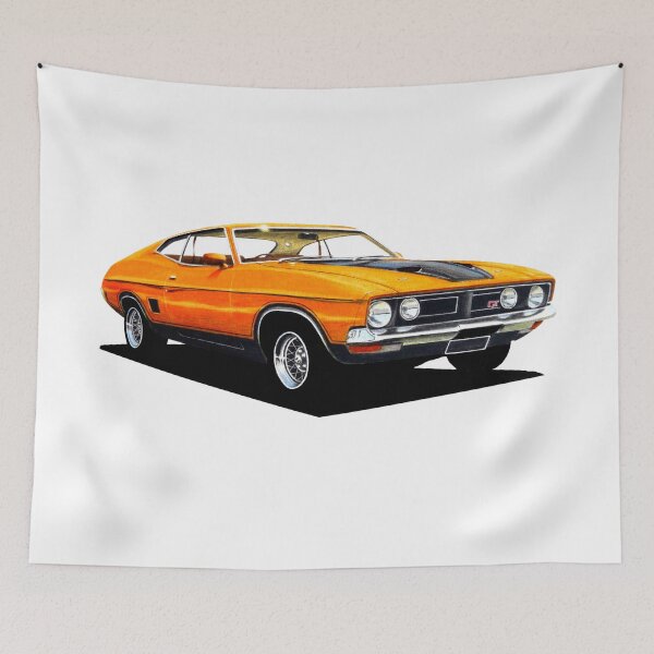 Item preview, 1975 XB Ford Falcon GT351 Hardtop artwork by Wayne Sotogi designed and sold by Wayne Sotogi.