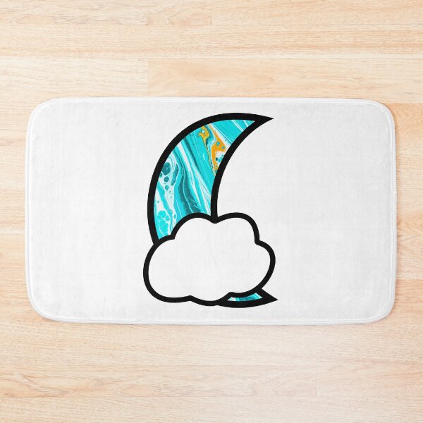 Item preview, Blue Moon, Marbled designed and sold by BuzzySpaceBee.