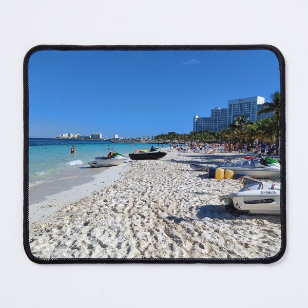 Item preview, Beach at the hotel zone in Cancun, Quintana Roo, Mexico designed and sold by Kirsten Covington.
