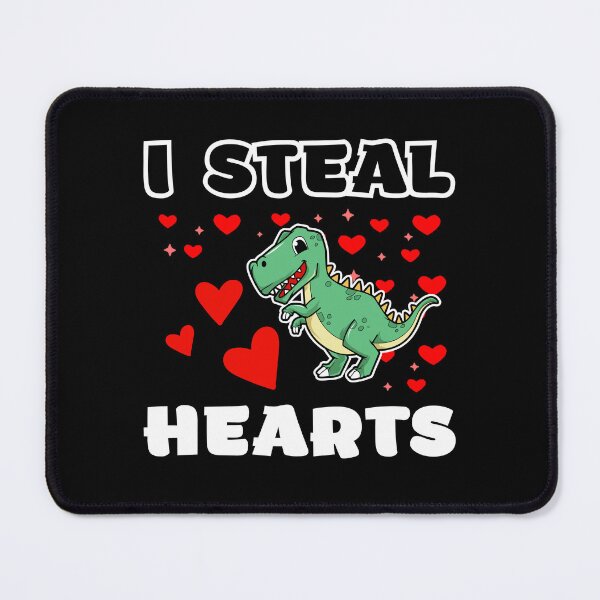 Item preview, Boys Valentines Day Kids Dinosaur T rex Lover I Steal Hearts designed and sold by KryptonianBoy.