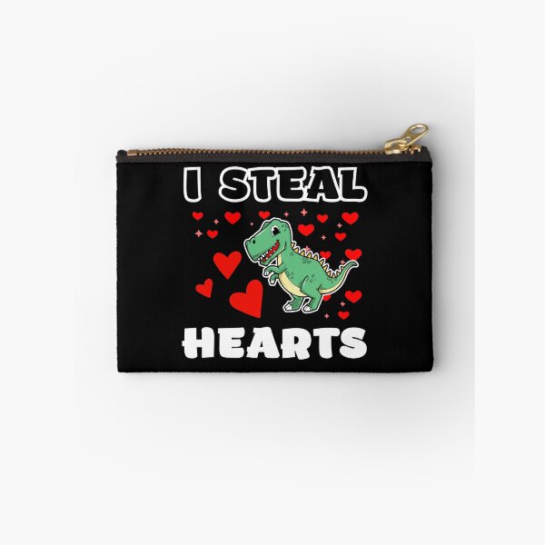Item preview, Boys Valentines Day Kids Dinosaur T rex Lover I Steal Hearts designed and sold by KryptonianBoy.