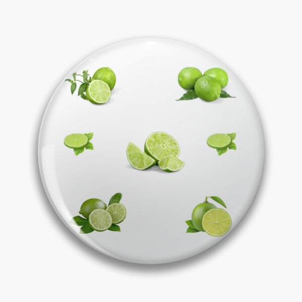 Item preview, Green Limes and Lime Slices designed and sold by silviaol.