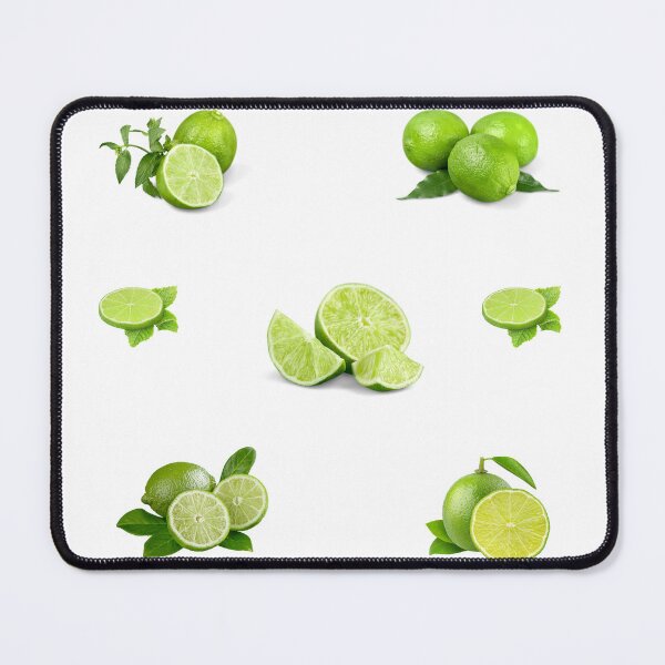 Item preview, Green Limes and Lime Slices designed and sold by silviaol.