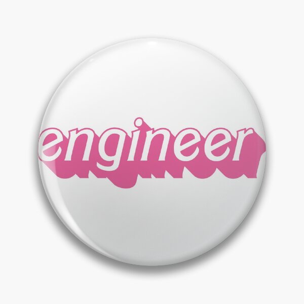 Item preview, pink engineer sticker designed and sold by sarahhtaylor.