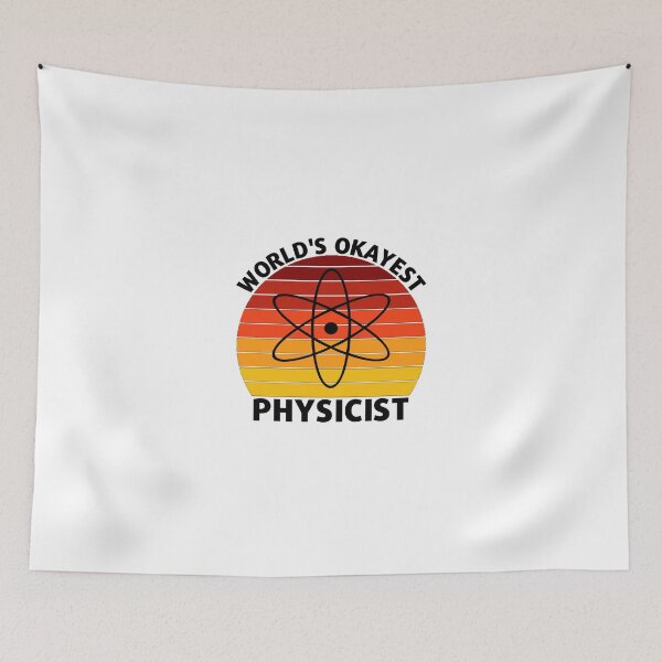 Item preview, World's Okayest Physicist designed and sold by connortees.
