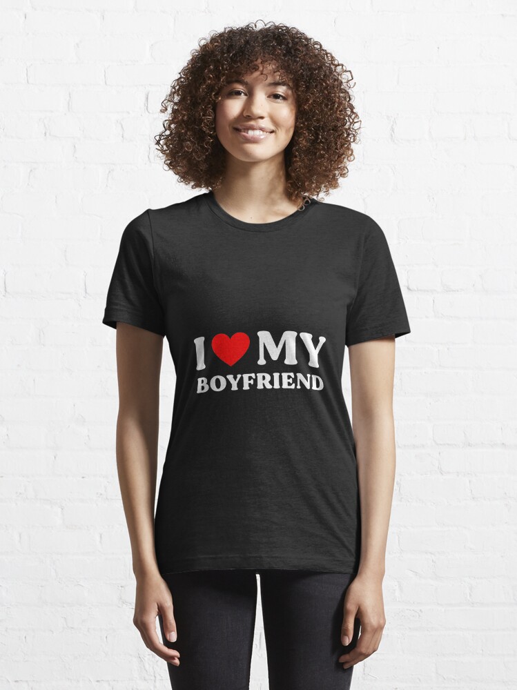 Boyfriend hotsell valentine shirt