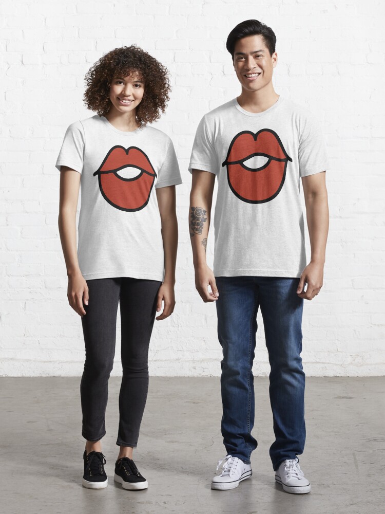Hot lips t shirt Clearance
