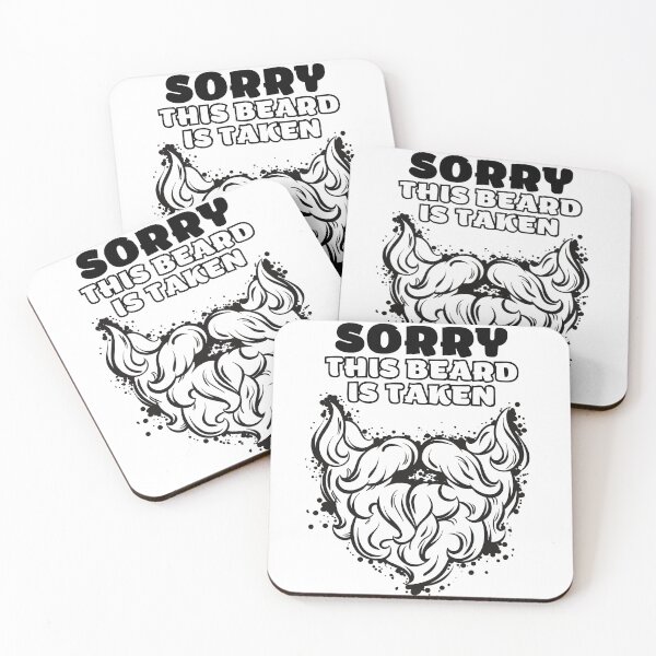 Item preview, Mens Sorry This Beard is Taken Shirt, Valentines Day Gift designed and sold by KryptonianBoy.