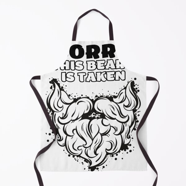 Item preview, Mens Sorry This Beard is Taken Shirt, Valentines Day Gift designed and sold by KryptonianBoy.