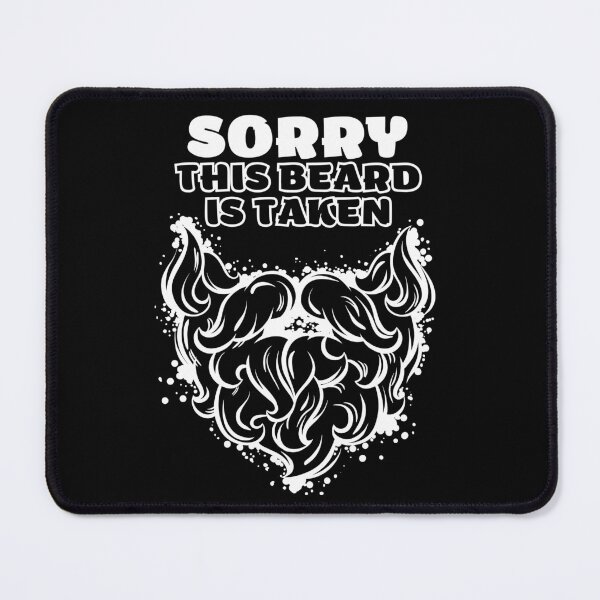 Item preview, Mens Sorry This Beard is Taken Shirt, Valentines Day Gift designed and sold by KryptonianBoy.